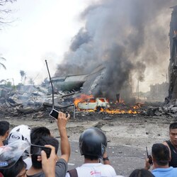 Indonesia plane crash: 113 people feared dead; 66 bodies recovered