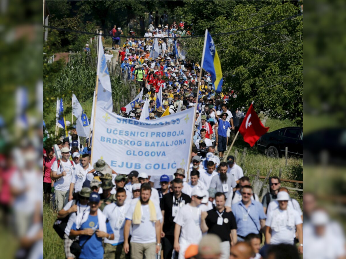 Bosnian presidency 'strongly condemns' Srebrenica anniversary incident