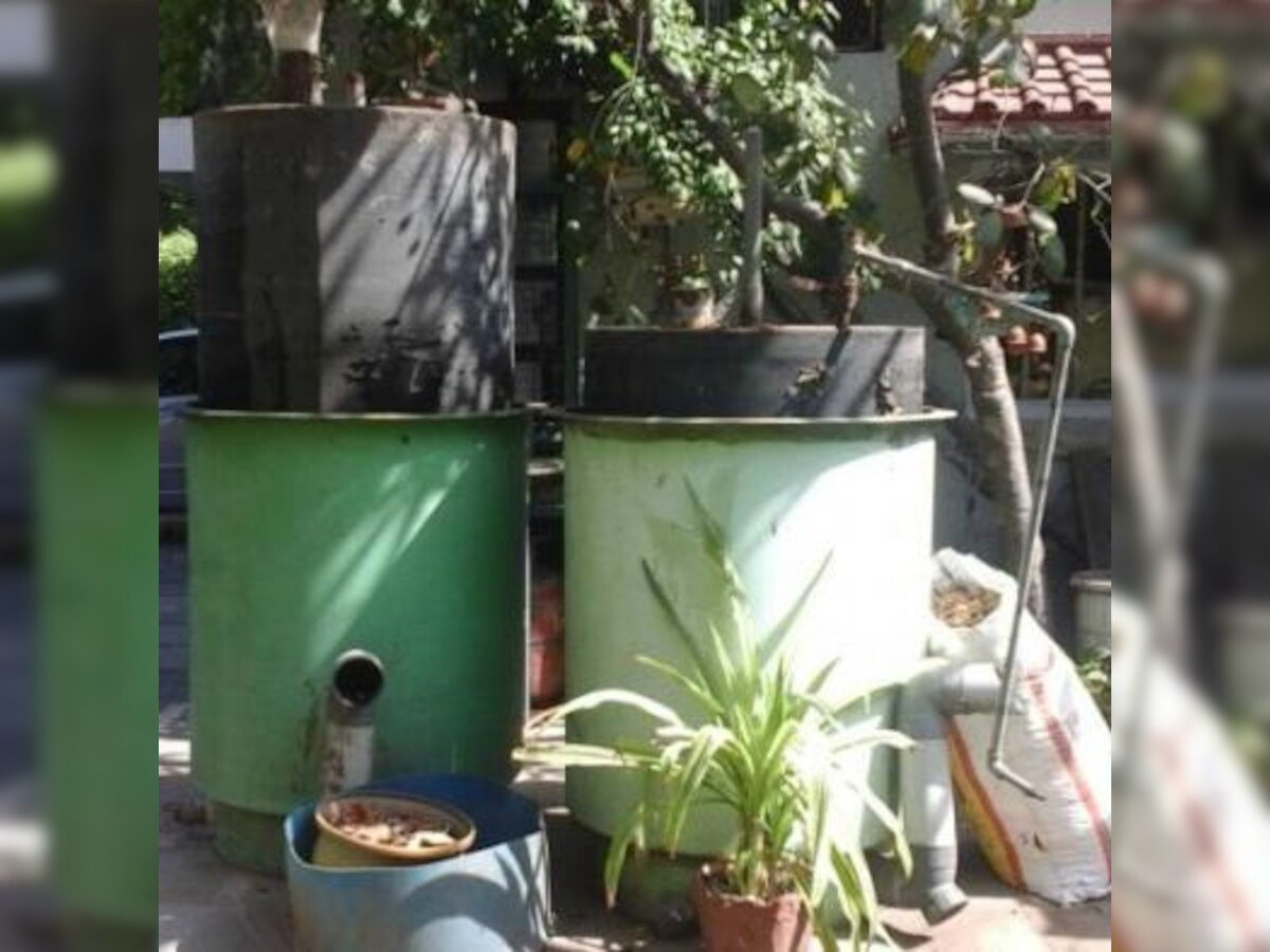 Install a biogas plant at home and save one LPG cylinder every month