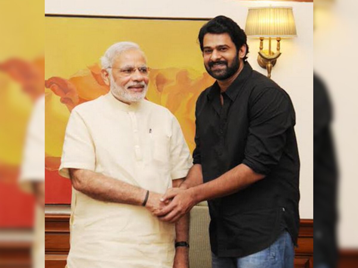 Prabhas meets Narendra Modi, asks him to watch 'Baahubali'