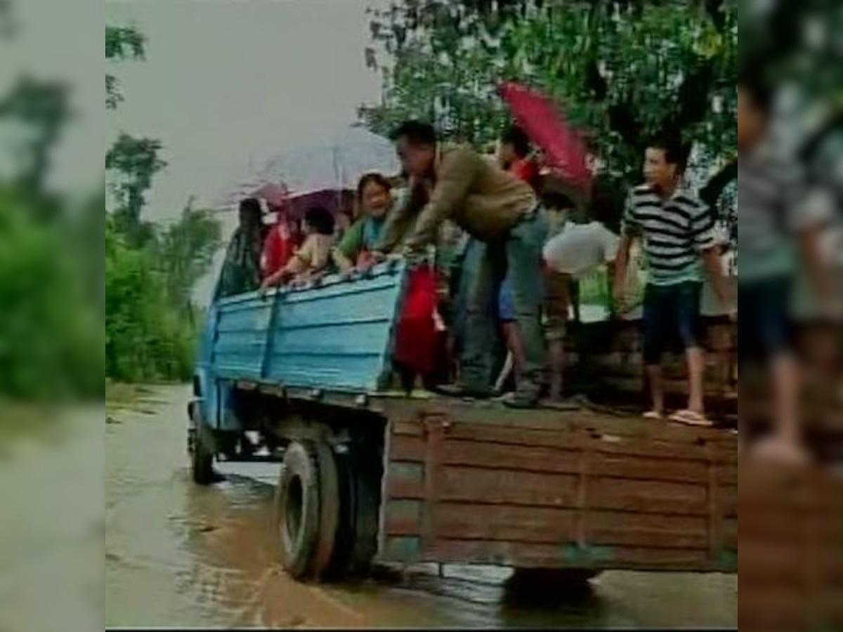 Manipur floods: Hectares of fields submerged, major roads and bridges down as rivers flow at alarming levels  