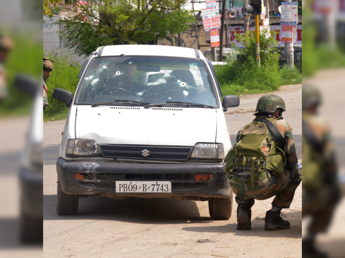 Gurdaspur attack: Terrorist was wearing gloves with the label 'Made in Pakistan'