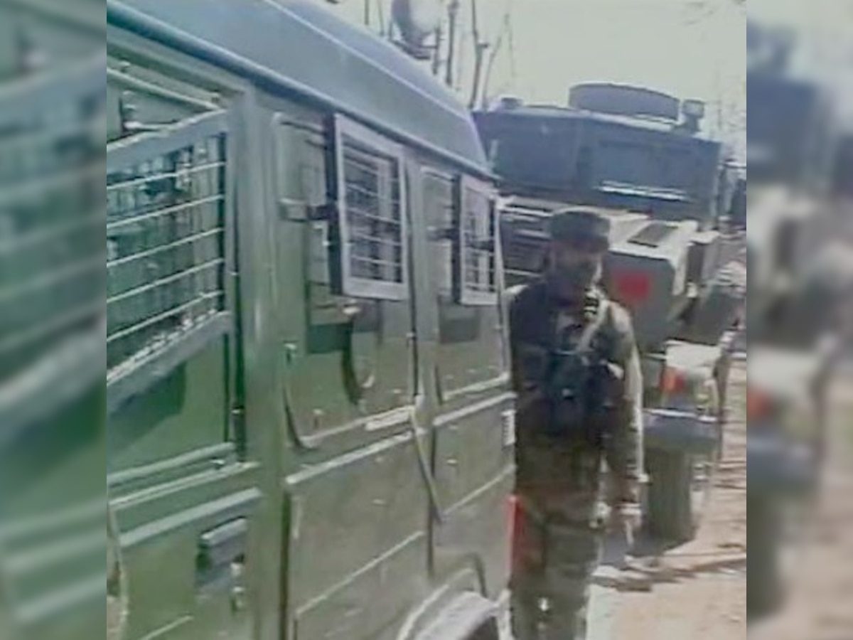 Shopian: Gunmen open fire outside bank, constable injured