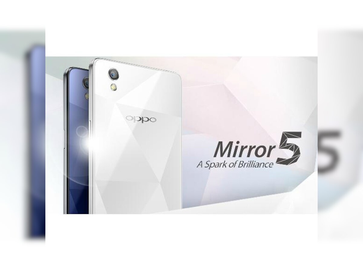 OPPO launches the Mirror 5 smartphone in India