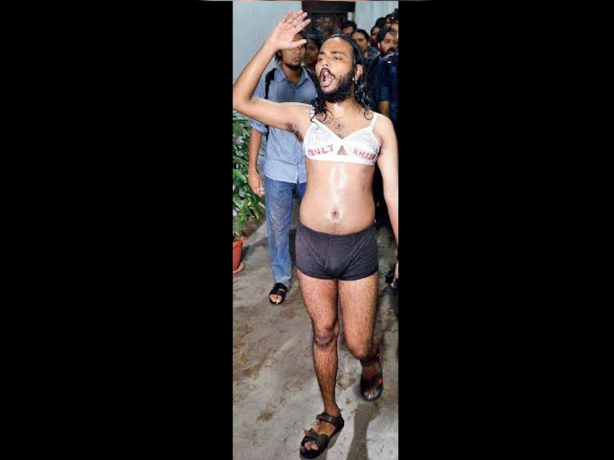 'Indecent protest' in Kolkata: Police raid bra-wearing, meritorious student's house