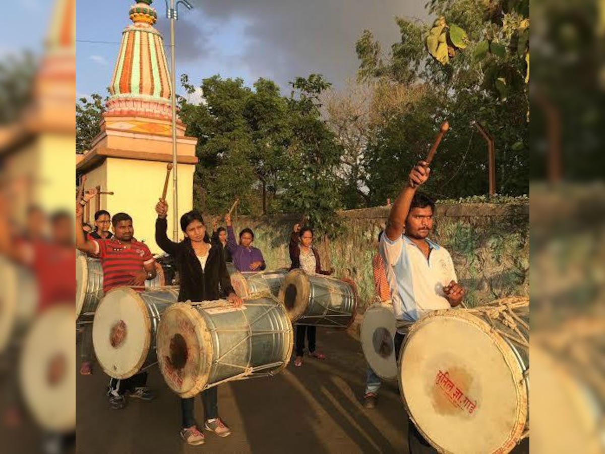 Youth take to drumming in Pune, prepare to welcome Lord Ganesha