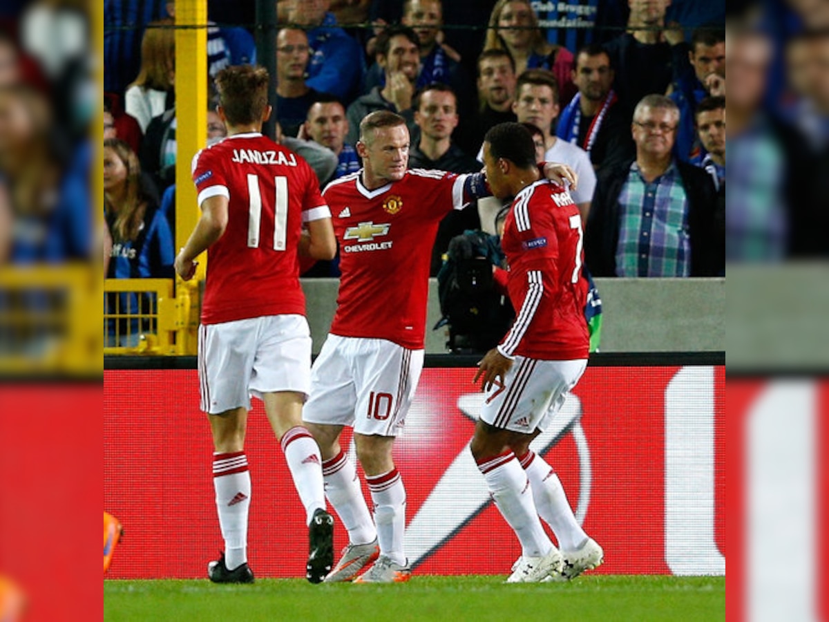 Wayne Rooney hat-trick helps Man Utd win 7-1 on aggregate against Club Brugge