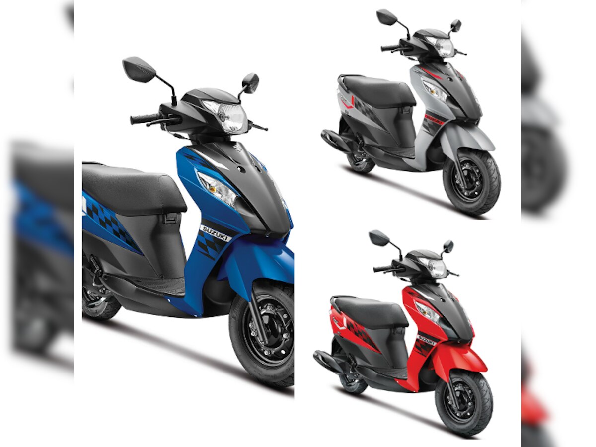 Suzuki Let's now in three new colours