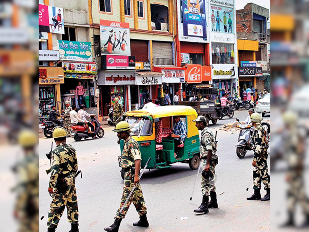 Tension eases, curfew relaxed in violence-hit Gujarat