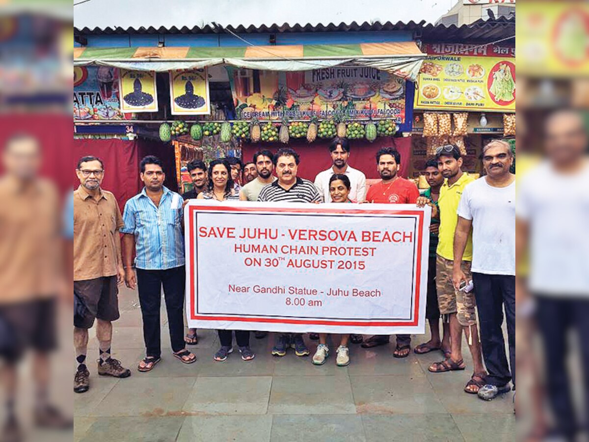 Mumbai: Locals protest against tunnel for Juhu-Versova coastal road