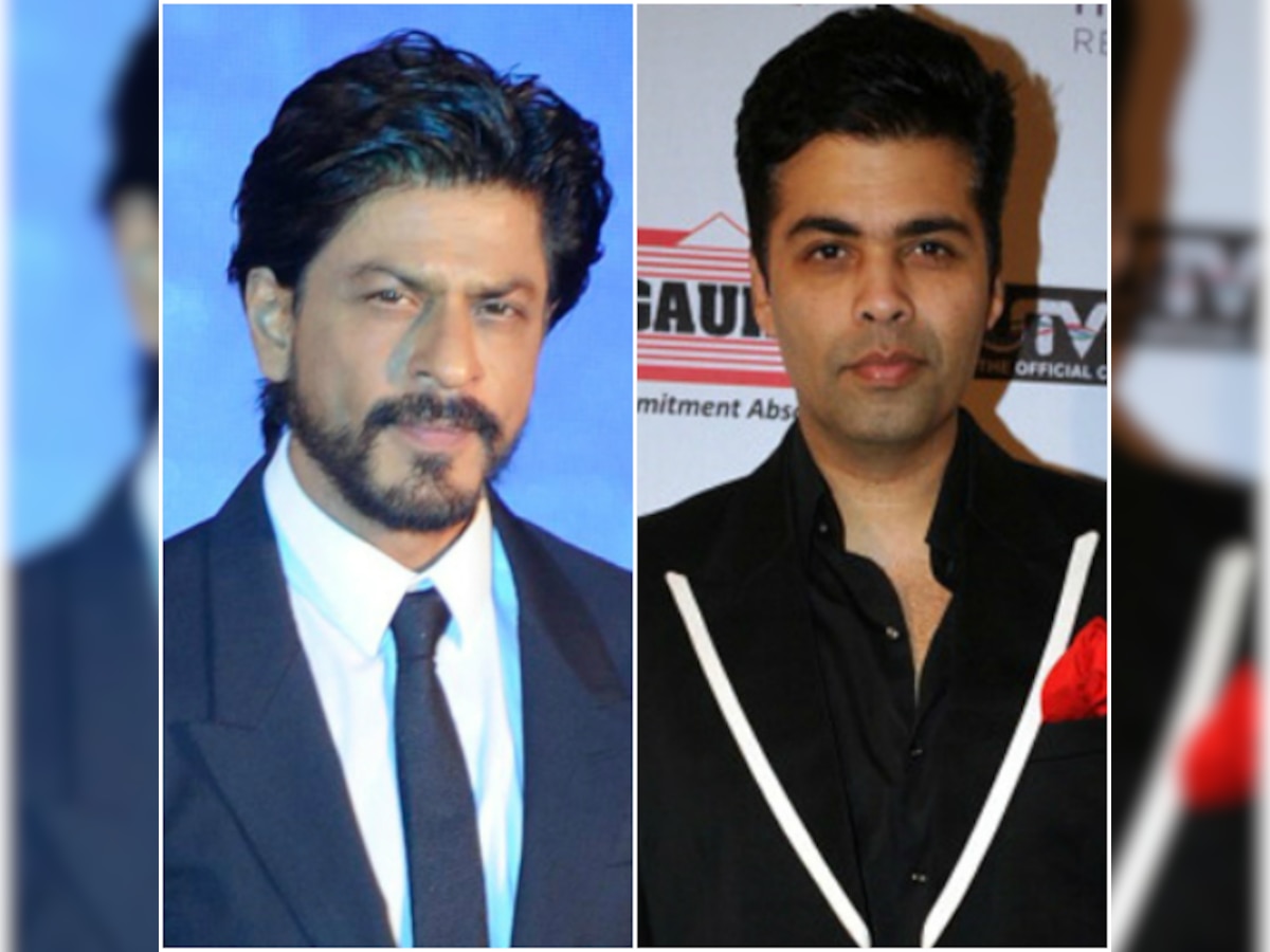 Karan Johar gets nostalgic, shares a picture of his late father with SRK 