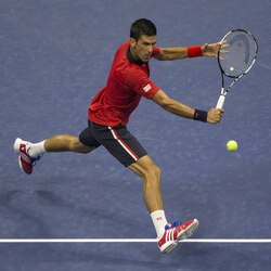US Open: Novak Djokovic clicks into gear, races to third round