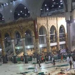 65 dead as crane crashes into Mecca's Grand Mosque; 9 Indians injured