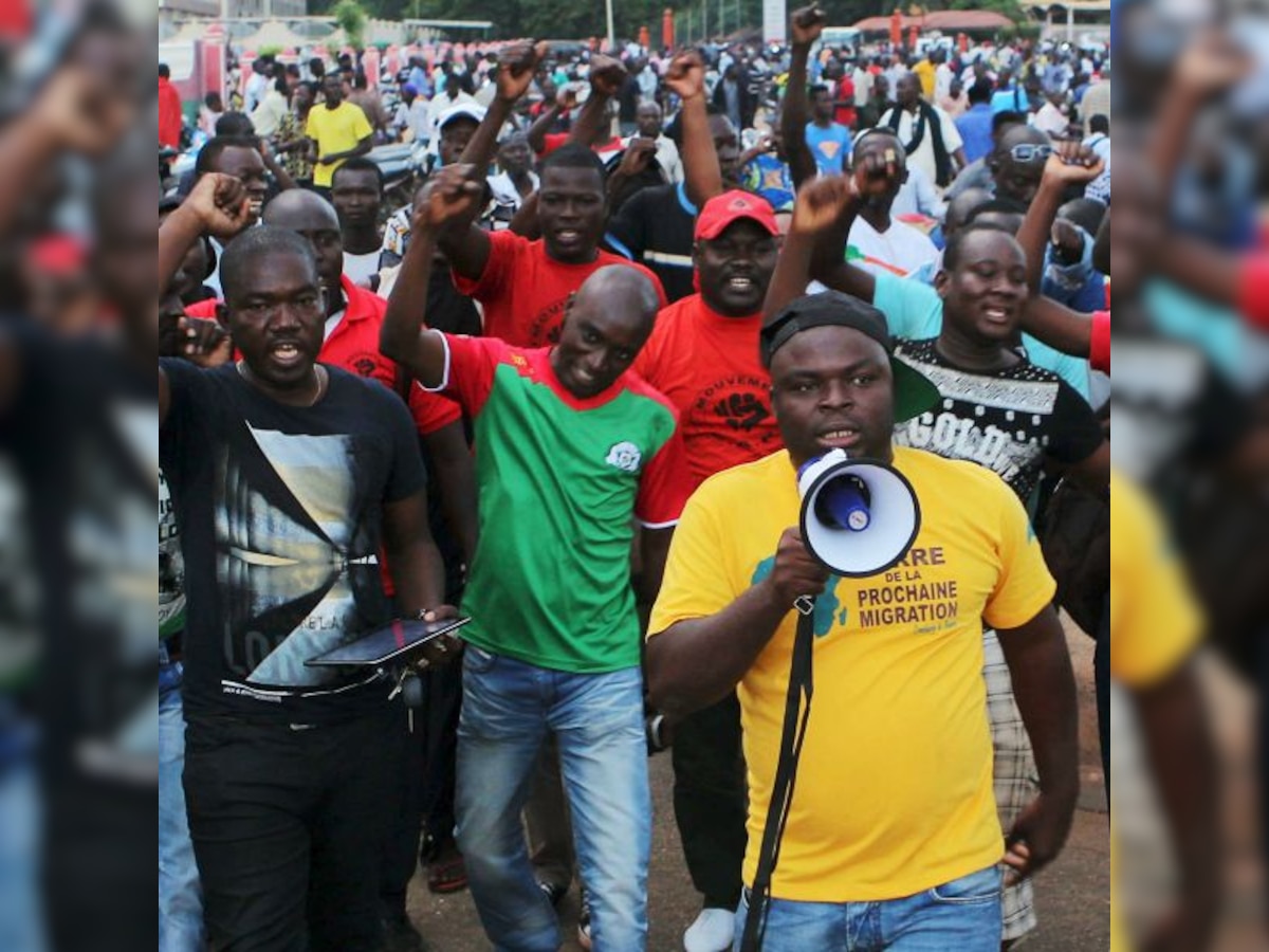 Soldiers crush protests as military seizes power in Burkina Faso