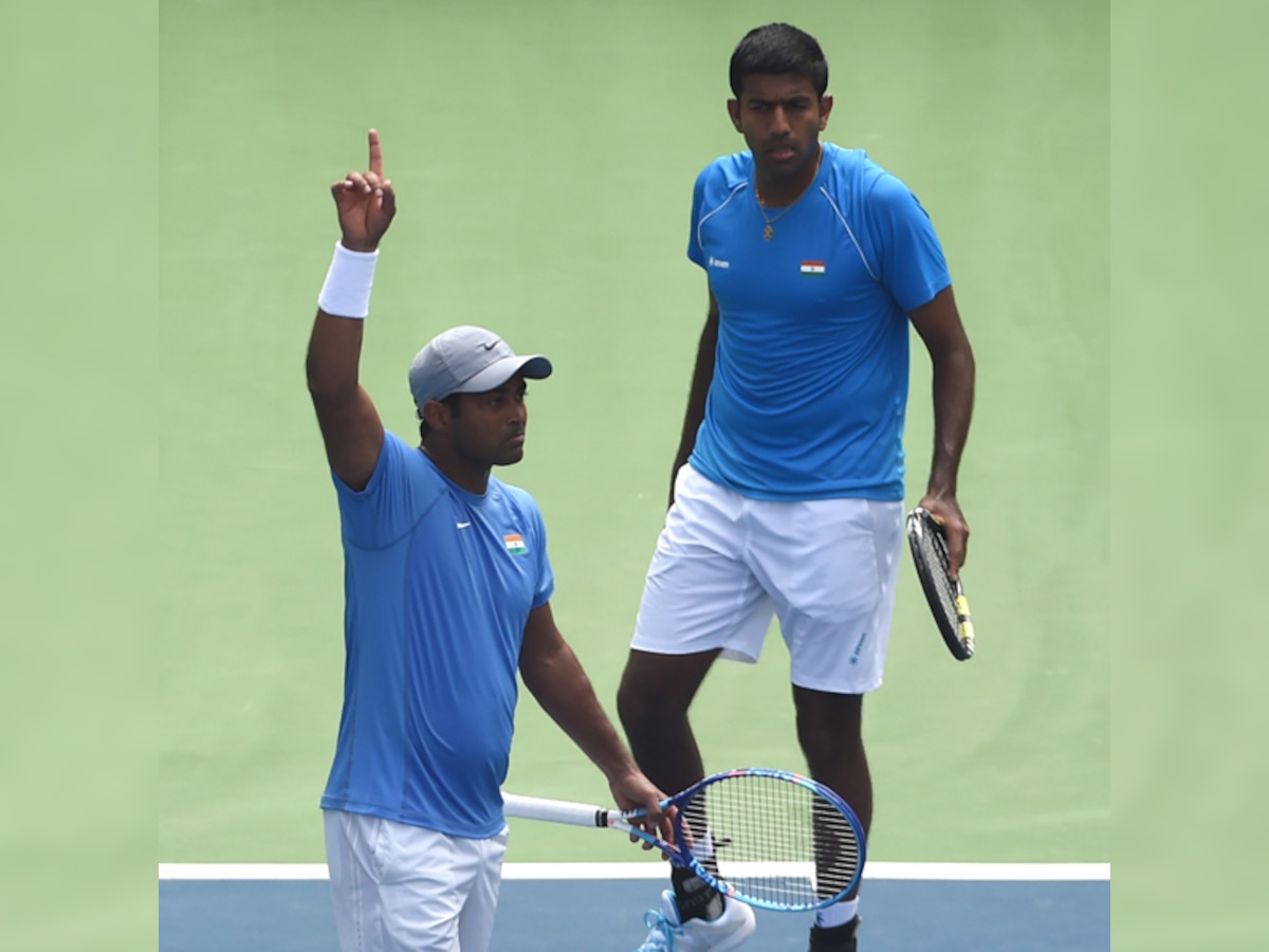 Davis Cup: Paes, Bopanna fail to build up on Somdev win; India trails 1-2