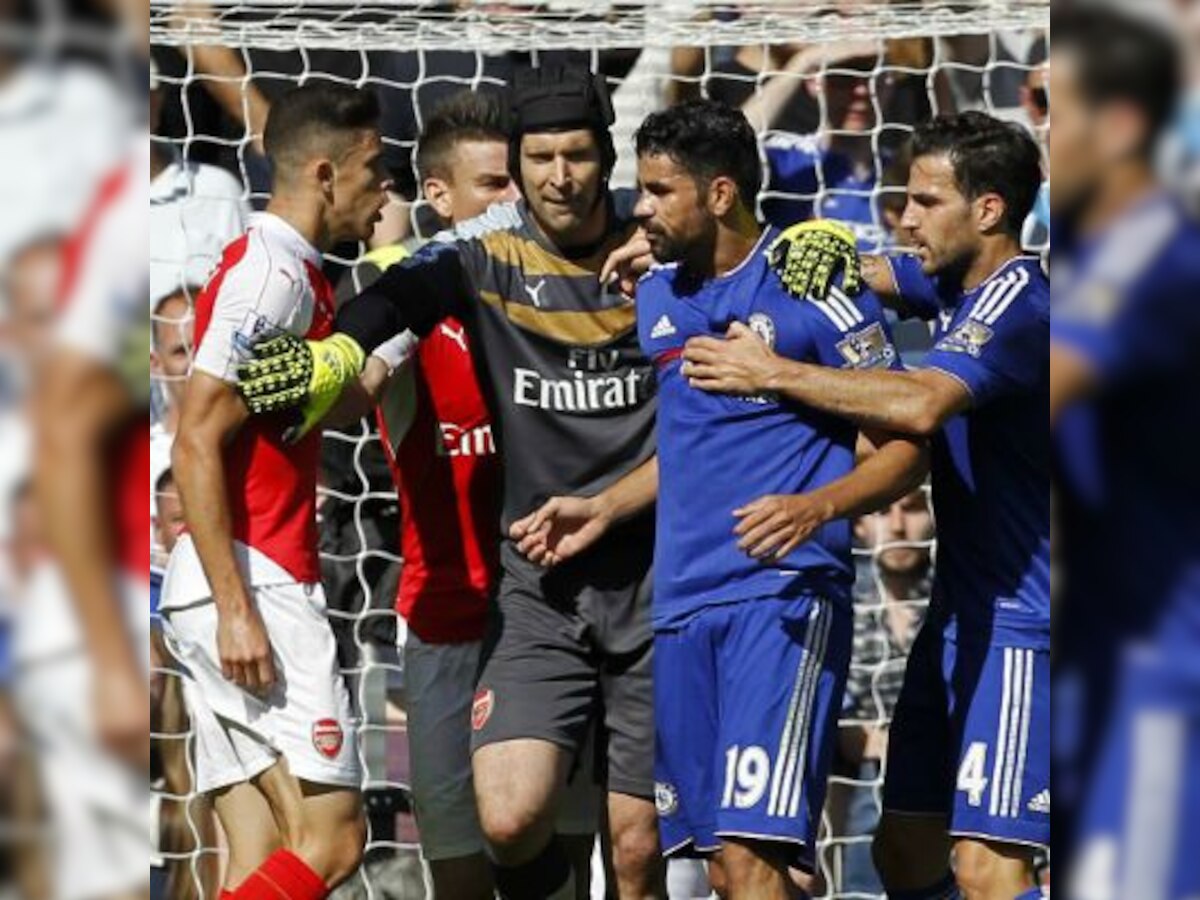 EPL 2015 Chelsea v/s Arsenal: Funny reactions to the Costa-Gabriel incident