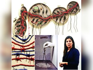 A divided existence: Reena Saini talks about her exhibition 'Hyphenated Lives'