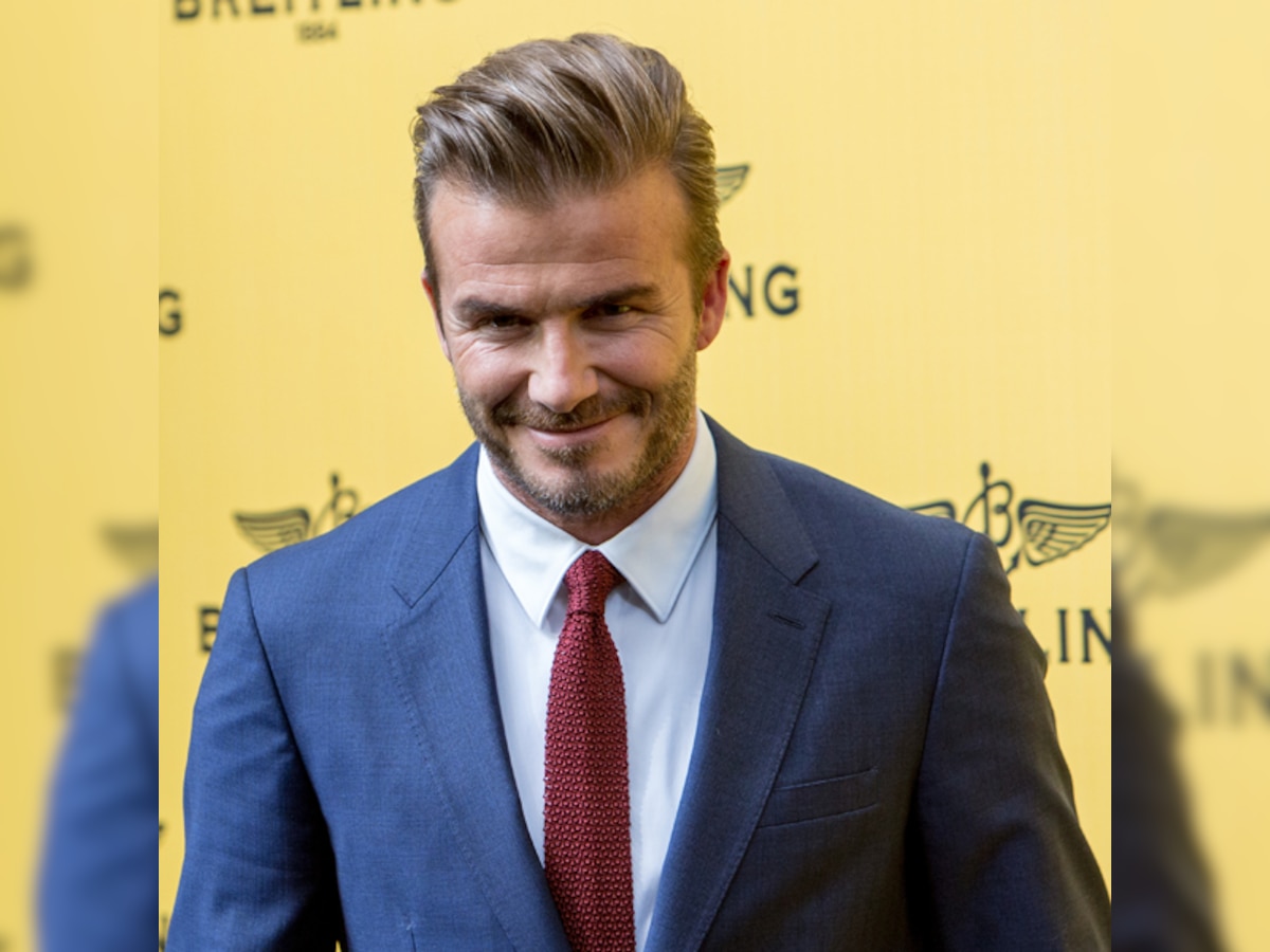 David Beckham laughs off James Bond rumours