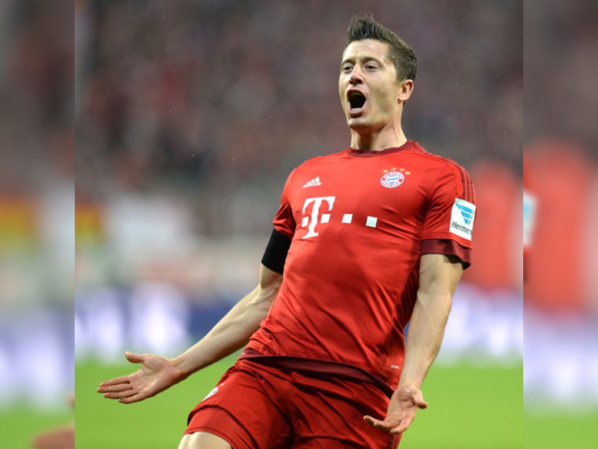 Bundesliga: Bayern Munich sub Robert Lewandowski scores five goals in nine minutes!