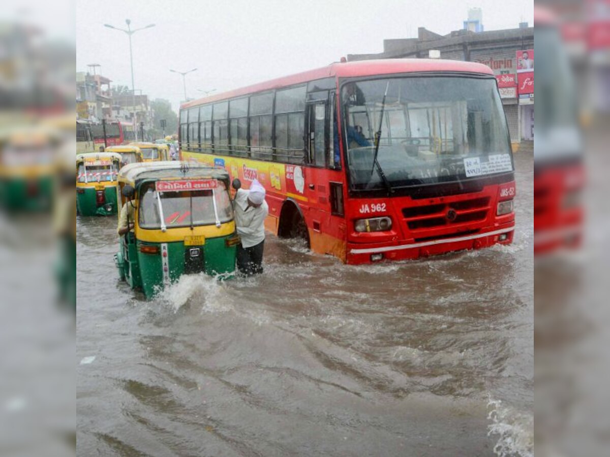 26 dead as rains wreck havoc in Gujarat, Odisha and Rajasthan