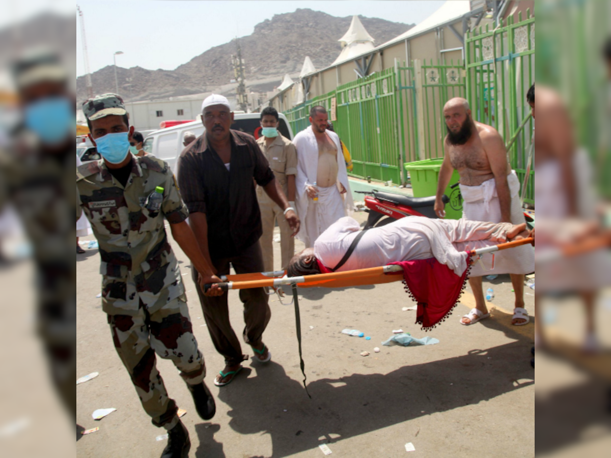 4 Indians out of 717 killed in Mecca stampede; Sushma Swaraj says officials in the process of identification