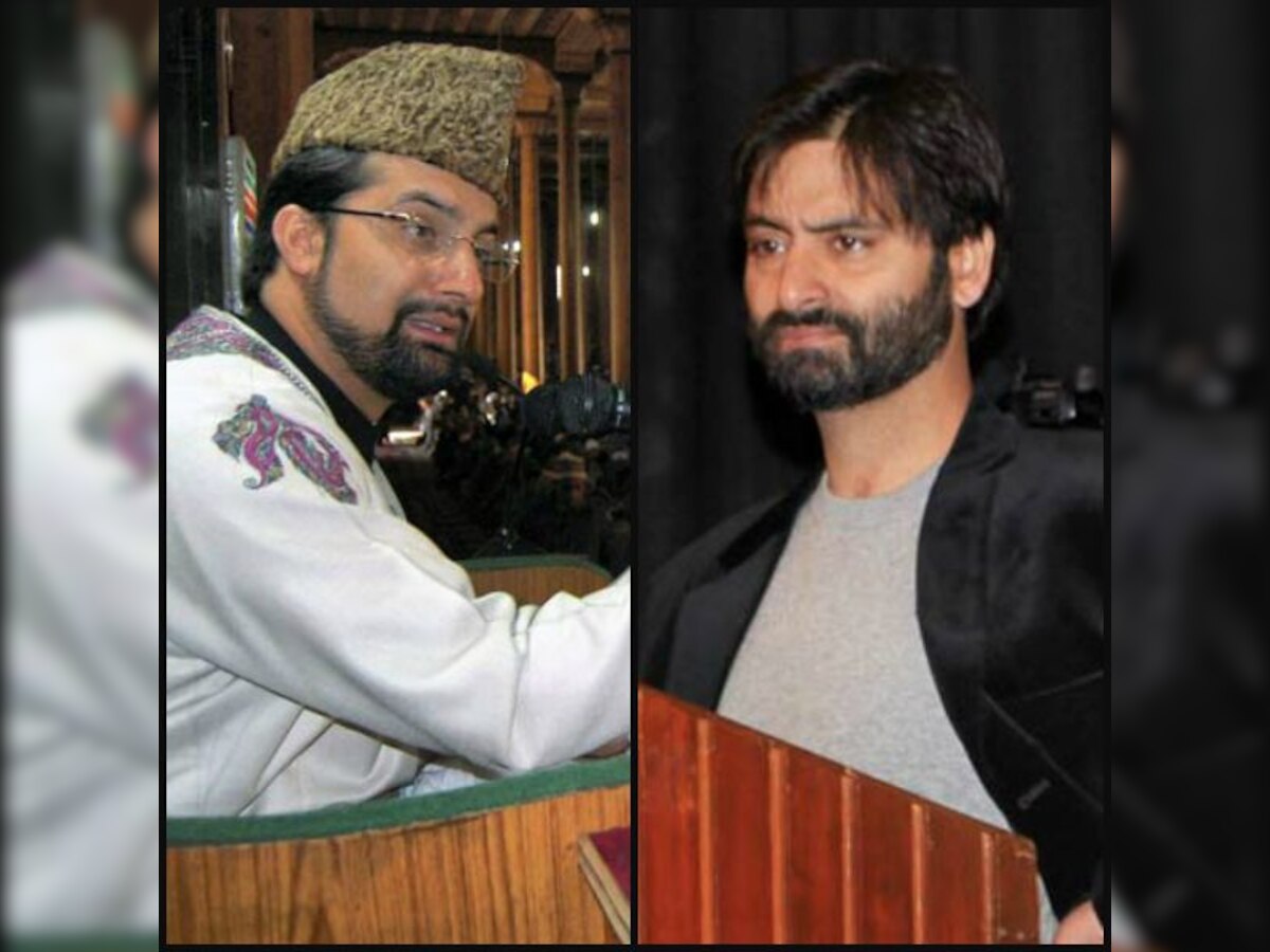 Yasin Malik, Mirwaiz Umar Farooq put under house arrest in Srinagar