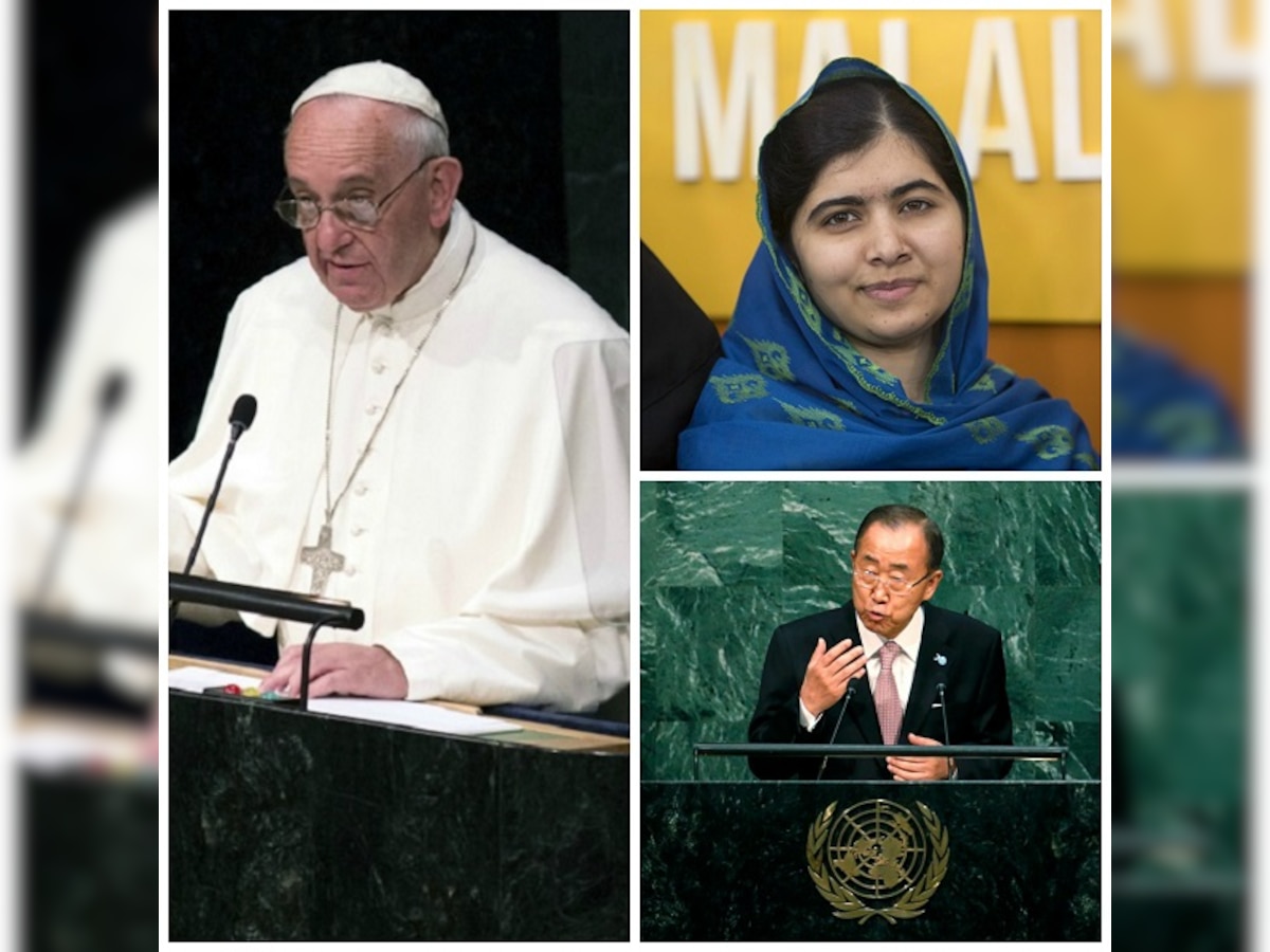 From the Pope to Malala: Quotes on the UN's new global goals