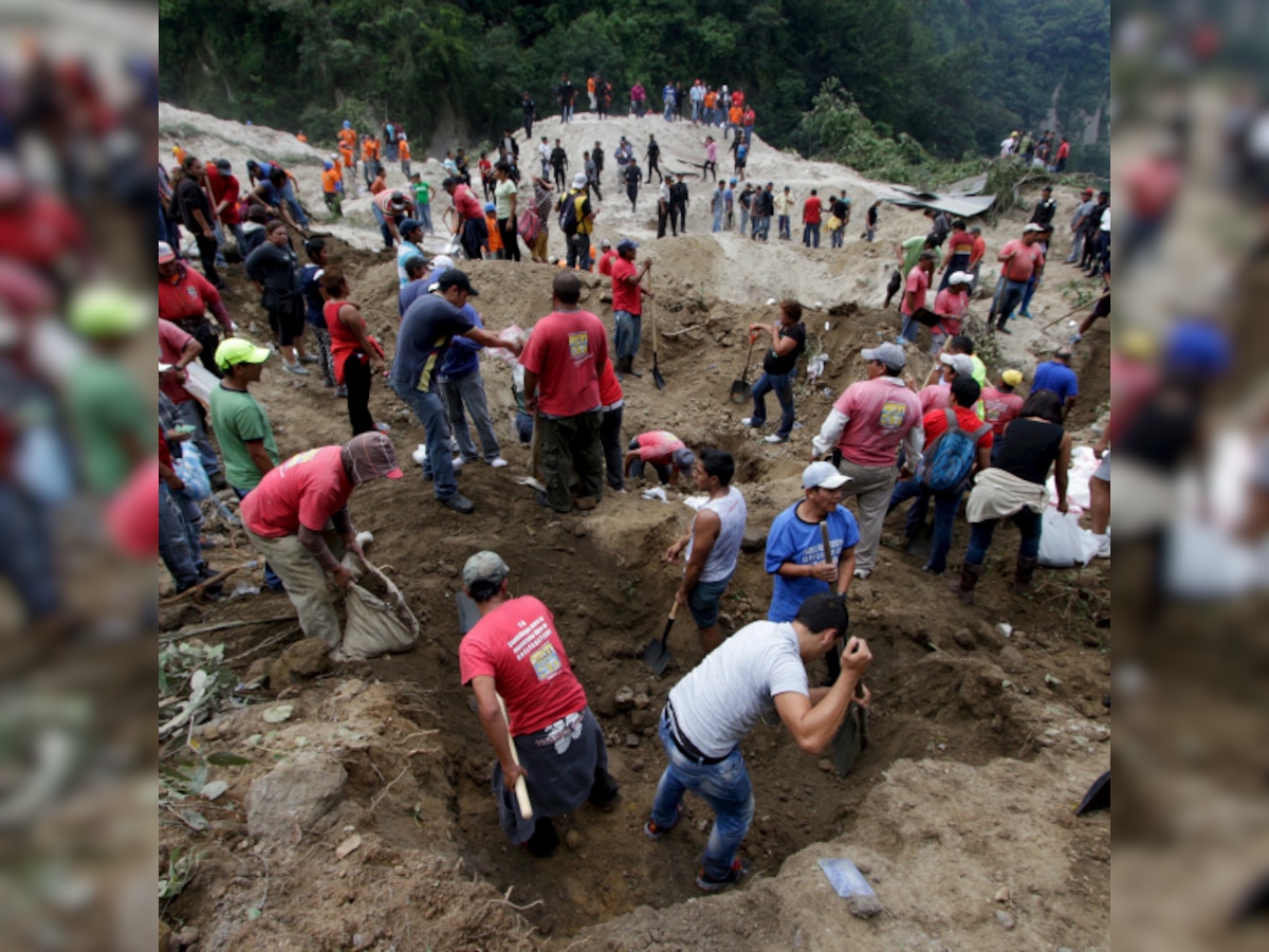 Guatemala landslide: 29 dead, hundreds missing