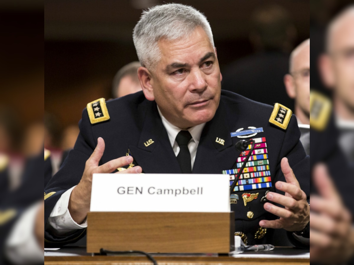 Afghan hospital 'mistakenly struck'; strike decision made within US chain of command: General John Campbell