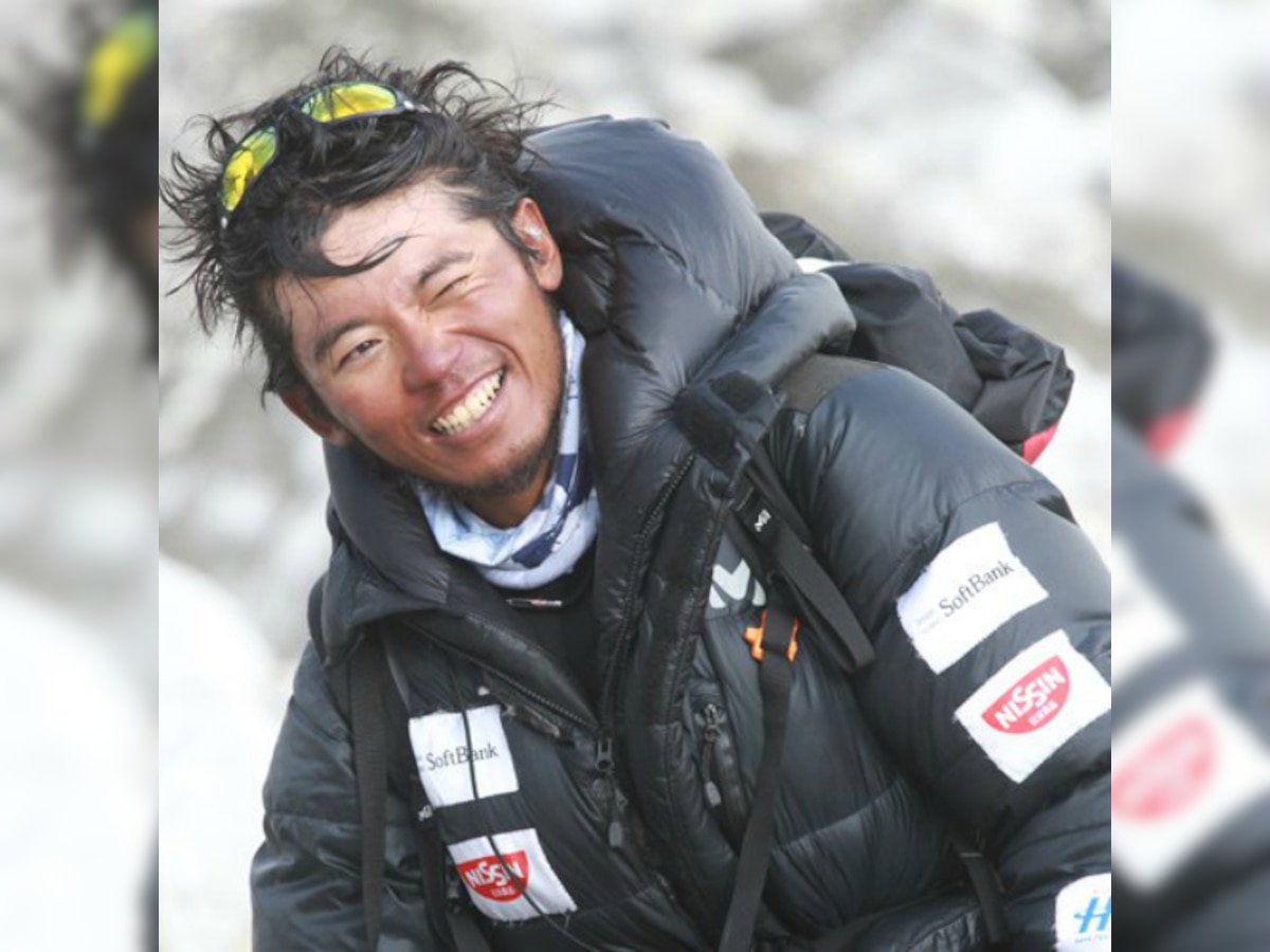 Japanese climber with one finger nears Mount Everest summit again