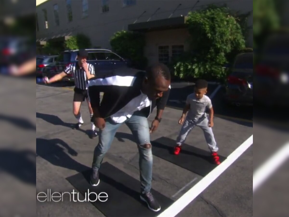 Watch: When an 8-year-old defeated Usain Bolt