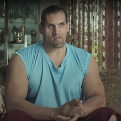 Watch: The cutest cement ad ever made starring the Great Khali! 