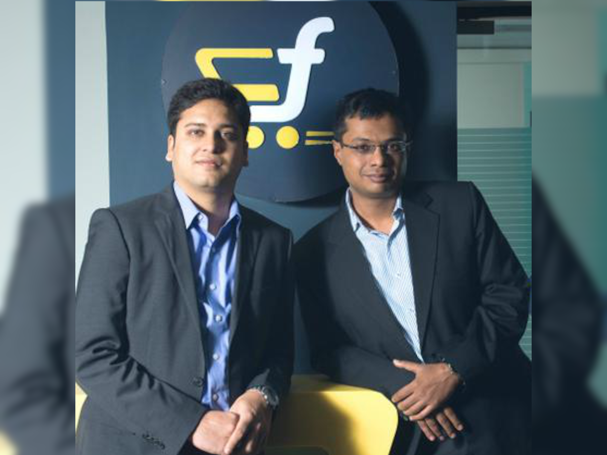 Flipkart co-founder Sachin Bansal dons the hat of a delivery boy