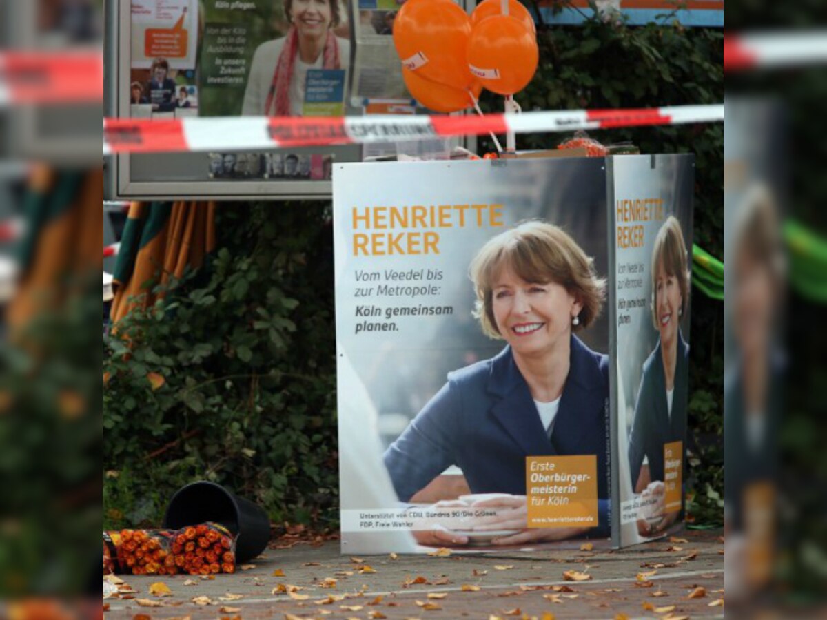 German mayoral candidate Henriette Reker stabbed in 'racist, political' attack