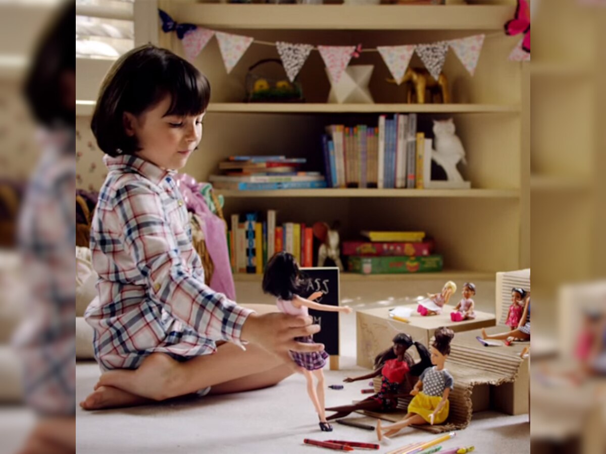 No kidding! The new Barbie ad talks of women empowerment