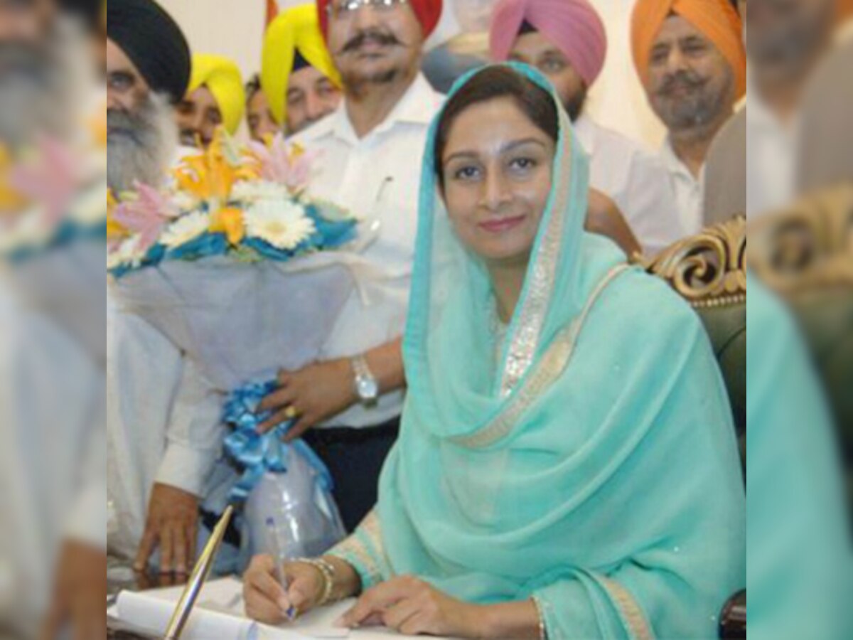 Union Minister Harsimrat Kaur Badal blames 'foreign hand' behind Punjab tension