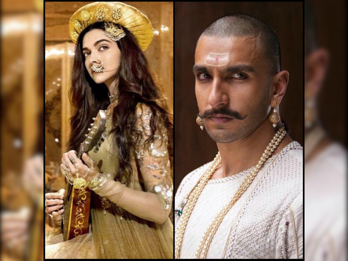 'Bajirao' Ranveer Singh couldn't keep his eyes off of 'Mastani' Deepika Padukone!