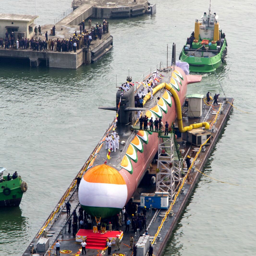Ins Kalvari First submarine of the Scorpene class - Kalvari is all set for harbour ...