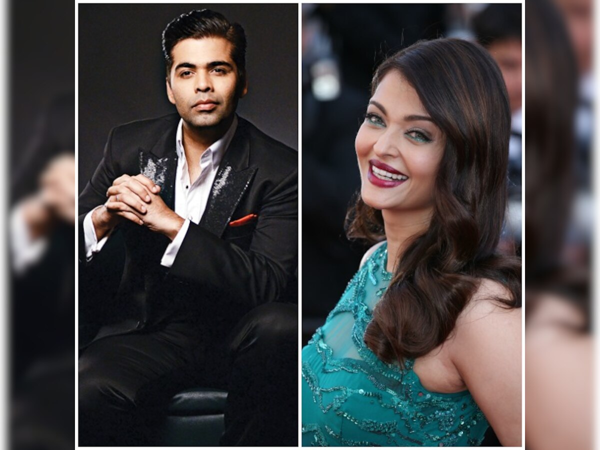 Karan Johar enjoys working with Aishwarya