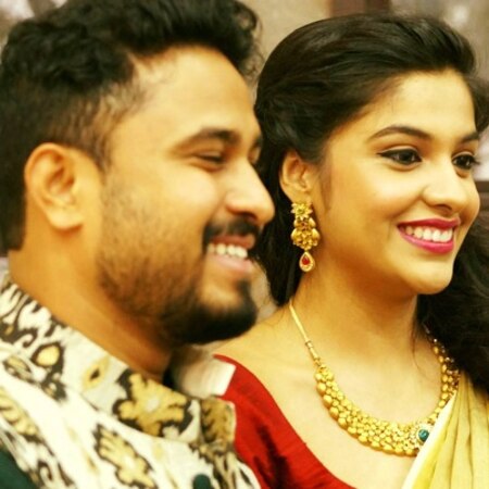 Stand-up comic Abish Mathew engaged to Malayalam actress Archana Kavi