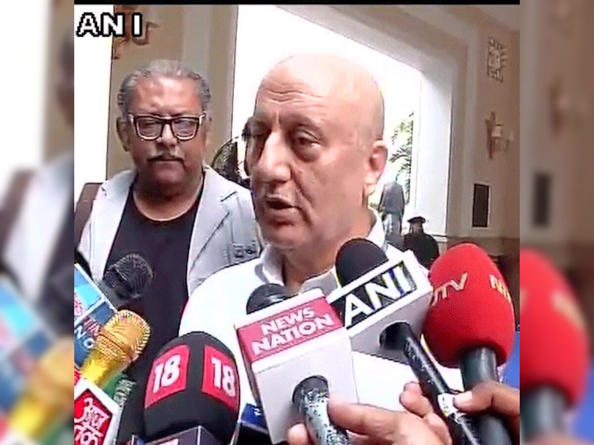 Rising intolerance row: Anupam Kher begins #MarchforIndia, says India a very tolerant country