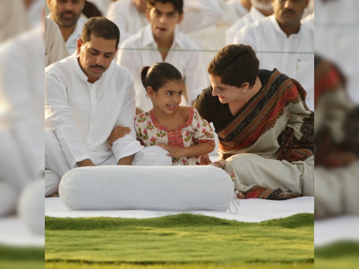 Priyanka Gandhi visits Haryana village to watch daughter play basketball