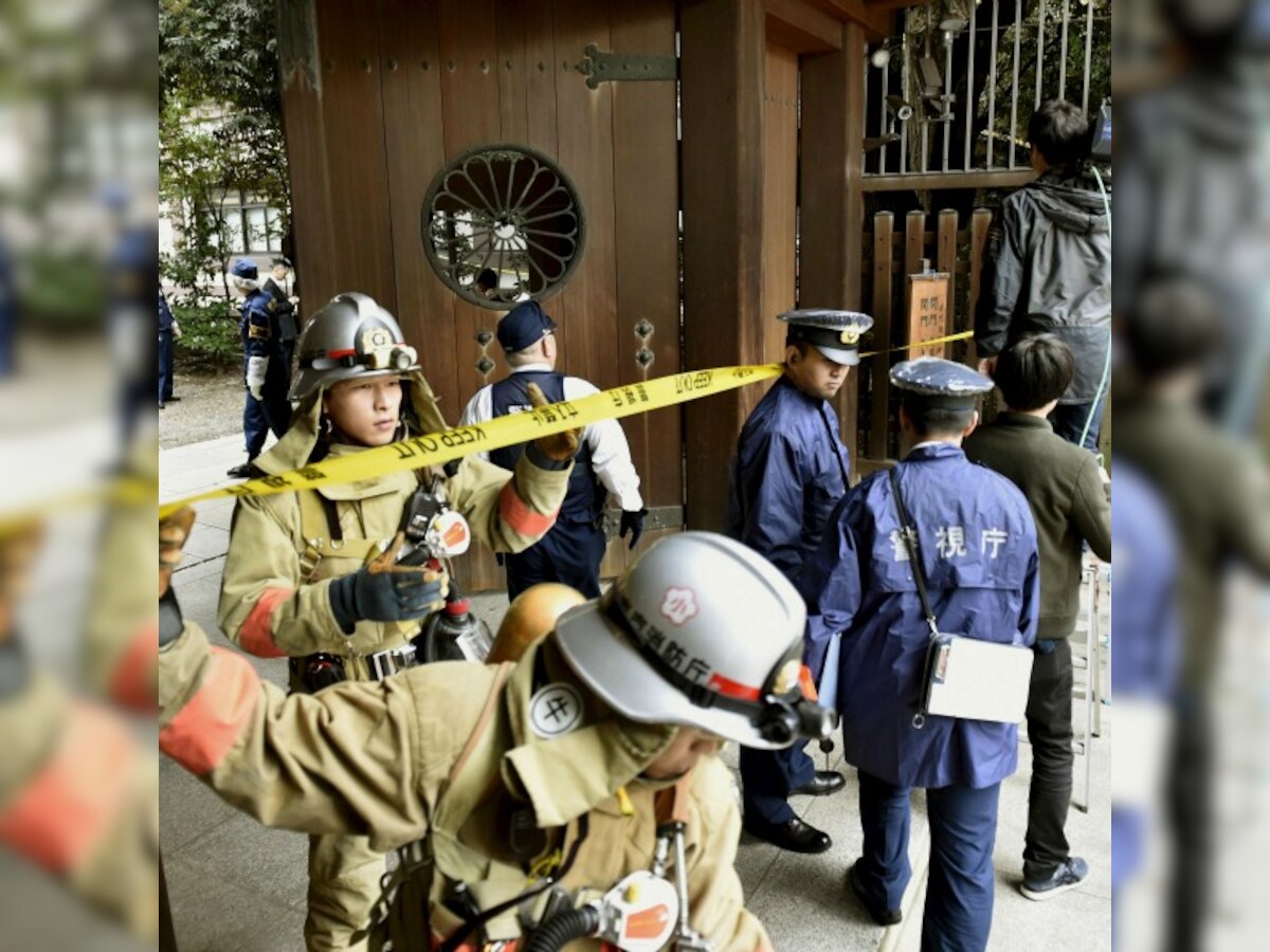 Explosion reported at Japan's controversial Yasukuni shrine