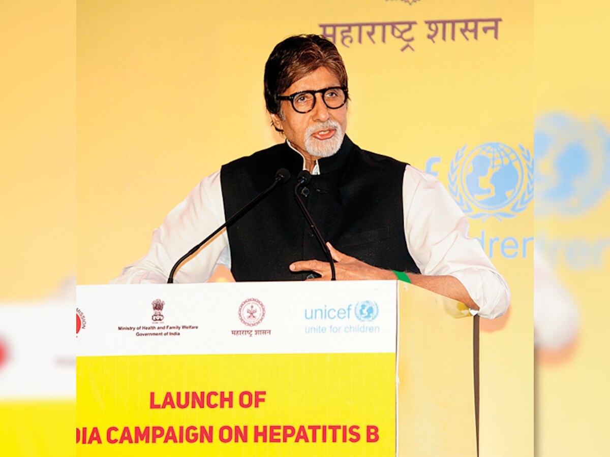 Government ropes in Amitabh Bachchan to create more awareness on Hepatitis B