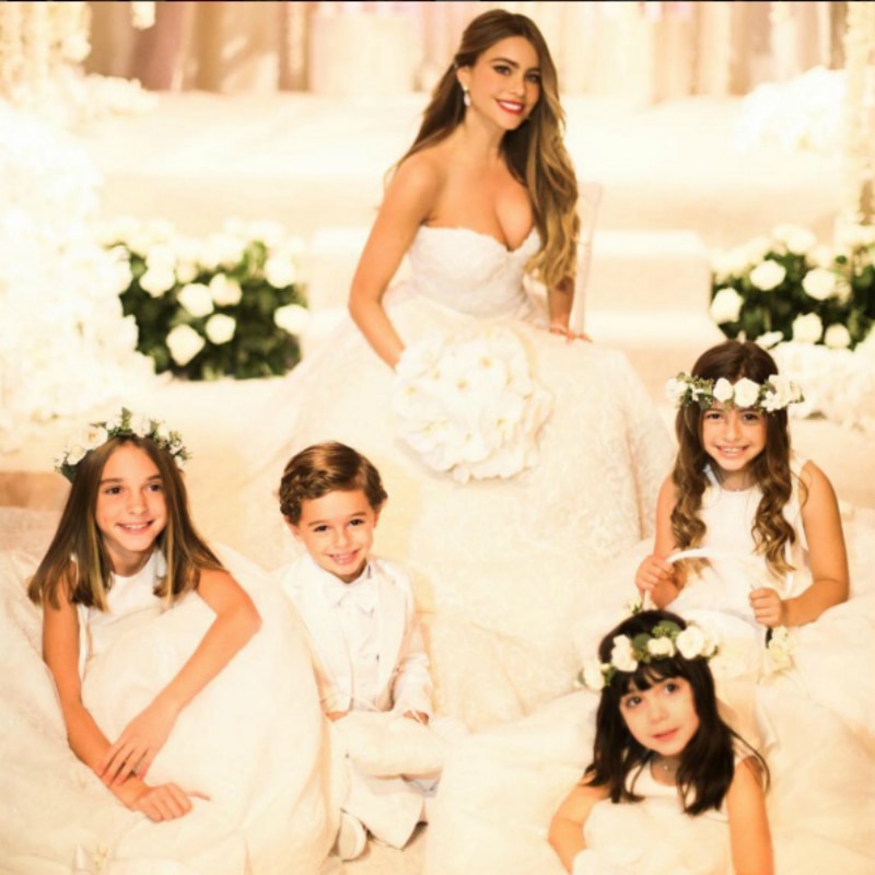 sofia vergara wedding dress price