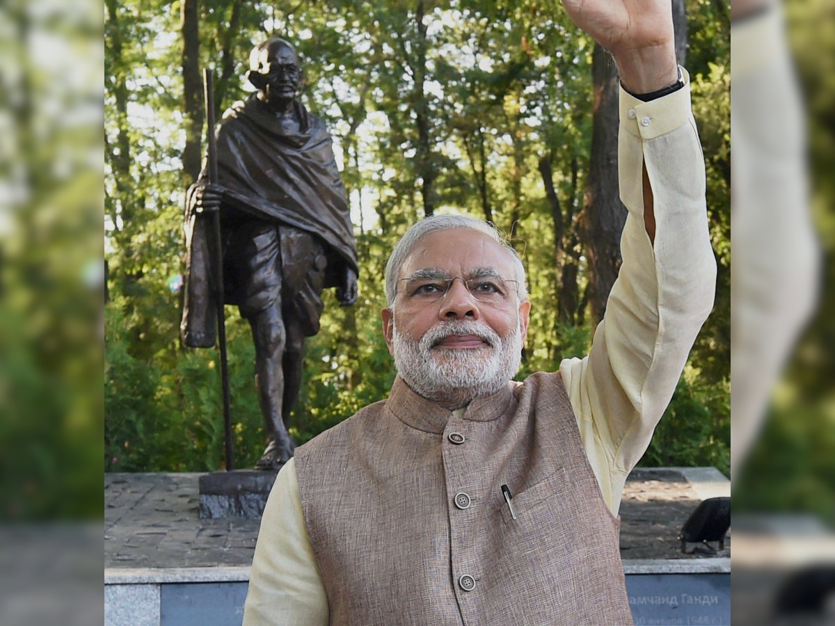 PM Modi greets people on Constitution Day