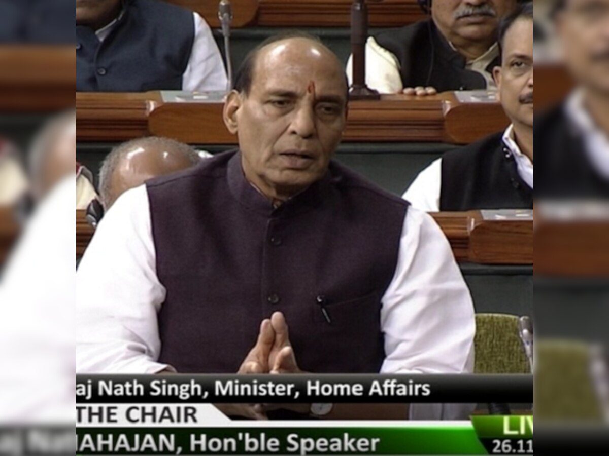 Rajnath Singh attacks Congress on 'Secularism' issue, says the word most misused in politics