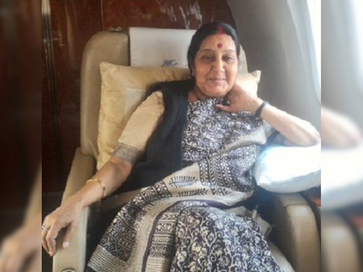 Sushma Swaraj leaves for Malta to attend Commonwealth Summit