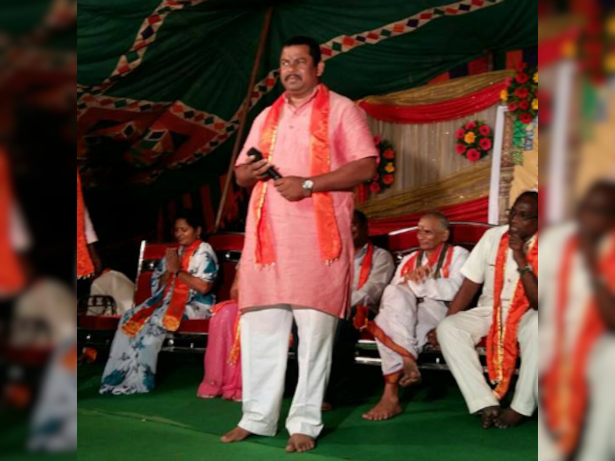 Telangana BJP MLA Raja Singh Lodh says ready to kill people for eating beef, threatens Dadri-like incident