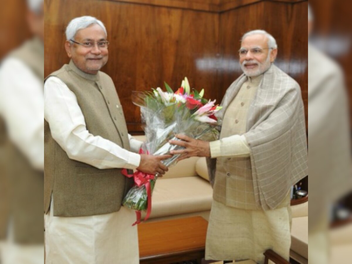 Nitish Kumar and PM Modi meet for the first time after Bihar elections